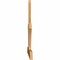 Ekena Millwork Richland Rough Sawn Timber Gable Bracket, Western Red Cedar, 108"W x 49"H x 2"D x 6"F, 11/12 Pitch GBW108X49X0206RIC00RWR - alternate 3